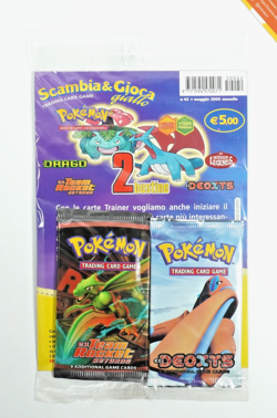 Pokemon Blister Scambia & Gioca EX Team Rocket Returns & EX Deoxys Sealed ENG - Image 1