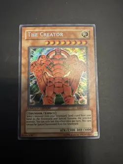 Yugioh! The Creator EEN-ENSE2 Secret Rare Limited Edition VLP/NM - Image 1