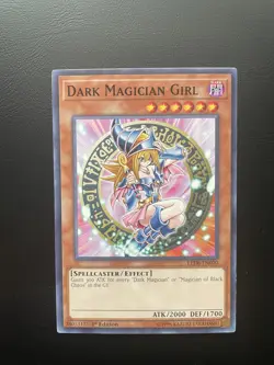 Yugioh Dark Magician Girl LED6-EN000 1st Edition Common NM/LP - Image 1