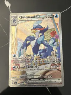 Pokemon Card Quaquaval ex 260/193 Paldea Evolved Special Illustration Rare NM - Image 1