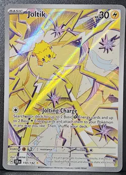 Joltik - 150/142 - Illustration Rare - Stellar Crown SCR - NM/M - Pokemon - Image 1