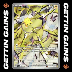 Joltik - 150/142 - Illustration Rare - Stellar Crown - Pokemon Card - NM/M - Image 1