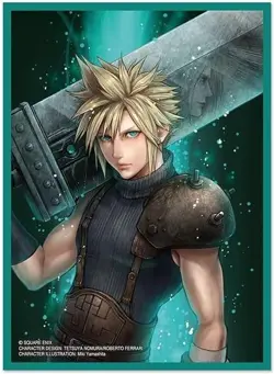 Magic: The Gathering MTG FINAL FANTASY FF Cloud FFCSS-02 Card Sleeve Protector - Image 1