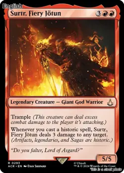 Surtr, Fiery Jotun EN [ACR - 293] - NM TCG MTG - Image 1