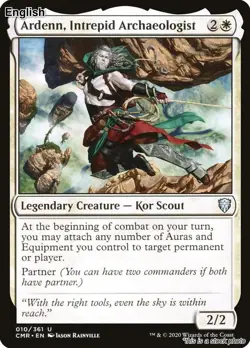 Ardenn, Intrepid Archaeologist EN [CMR - 10] - NM TCG MTG - Image 1