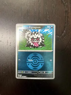 Galarian Zigzagoon (Dusk Ball) 130/217 Ascended Heroes Pokemon Reverse Holo NM - Image 1