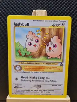 Pokemon TCG WOTC Black Star Promo Igglybuff 36 - Near Mint - Image 1