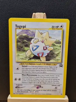 Pokemon TCG WOTC Black Star Promo Togepi Black Star Promo 30 - Excellent - Image 1