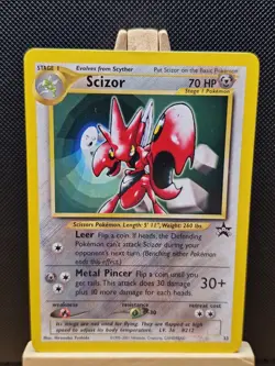Pokemon TCG WOTC Black Star Promo Scizor 33 - Near Mint - Image 1