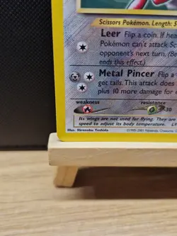Pokemon TCG WOTC Black Star Promo Scizor 33 - Near Mint - Image 5