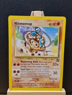Pokemon TCG WOTC Black Star Promo Hitmontop 37 - Near Mint - Image 1