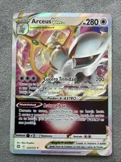 Pokemon 2022 Arceus VSTAR Ultra Rare Holo Brilliant Stars (SPANISH) - Image 1