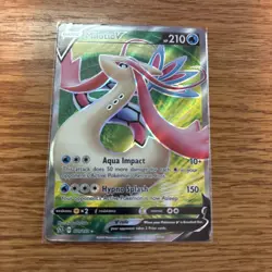 Milotic V Full Art 179/192 Ultra Rare Rebel Clash Pokemon TCG Near Mint - Image 1