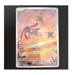 Pokemon Mesprit 204/191 Sv08 Surging Sparks Illustration Rare Holo Full Art Eng - Image 1