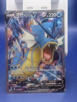 Pokemon TCG Gyarados V Full Art 171/203 SWSH07: Evolving Skies Holo Rare NM - Image 1