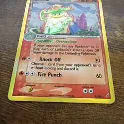 Ludicolo (Delta Species) 6/100 Crystal Guardians Holo - Image 2