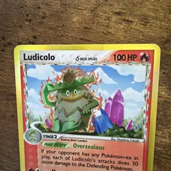 Ludicolo (Delta Species) 6/100 Crystal Guardians Holo - Image 3