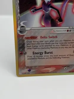 Mewtwo (Delta Species) 12/113 Delta Species Holo NM - Image 5