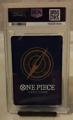 2025 One Piece EN Monkey D Luffy #005 Welcome Pack Vol 2 PSA 10 - Image 2