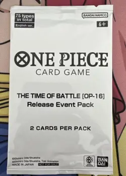 One Piece Op 16 The Time Of Battle Sealed Release Event Pack English - Image 1