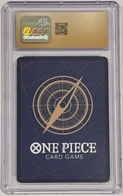 2024 One Piece Monkey D. Luffy Saikyo Jump Promo P-075 CGC 10 Pristine - Image 2