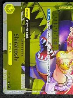 Shirahoshi OP03-116 Foil Stamp Winner Pack Vol. 6 One Piece WINNER (TJ) - Image 4