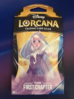 Disney Lorcana: The First Chapter Booster Pack - 1 Pack Elsa Art 4050368981721 - Image 1