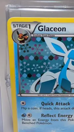 Pokemon TCG Card Rare Glaceon BW90 Black & White Holo NM 2013 - Image 2
