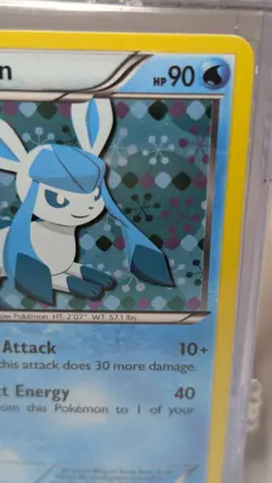 Pokemon TCG Card Rare Glaceon BW90 Black & White Holo NM 2013 - Image 3