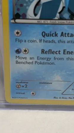 Pokemon TCG Card Rare Glaceon BW90 Black & White Holo NM 2013 - Image 4