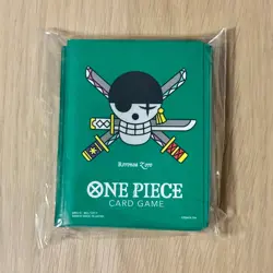 Official One Piece Limited Card Game Sleeves Premium Matte Vol. 2 (Roronoa Zoro) - Image 1