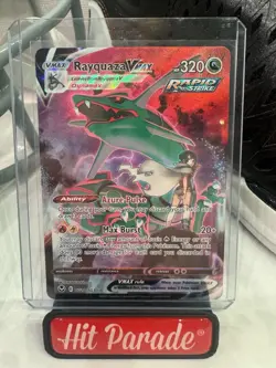 Pokemon TCG Rayquaza VMAX Ultra Rare Holo Card TG20/TG30 Mint Condition - Image 1