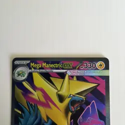 Mega Manectric ex 158/132 Ultra Rare ME01 Mega Evolution Pokemon TCG Card NM - Image 4