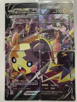 Morpeko V-Union 4 Card Set SWSH287 SWSH288 SWSH289 SWSH290 LP-NM Condition - Image 1