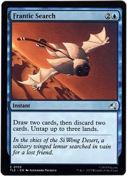 MTG Avatar: The Last Airbender Frantic Search (Common) - Image 1