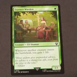 Essence Warden 242 MTG Commander: The Lord of the Rings C NM - Image 1