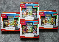 x4 Pokemon TCG: First Partner Illustration Collection - Series 2 | Factory Seal - Image 1