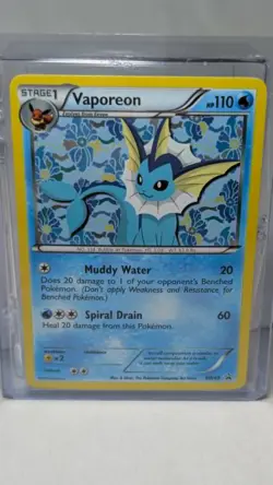Pokemon TCG Vaporeon BW89 Black & White Promo Rare Holo 2013 NM - Image 1