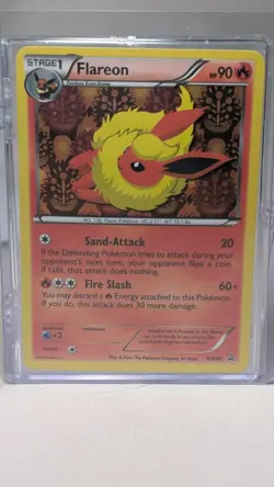 Pokemon TCG Card Rare Flareon BW88 Black & White Promo Holo 2013 NM - Image 1