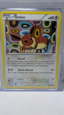 Pokemon TCG Eevee BW94 Promo Black & White Holo 2013 NM - Image 1