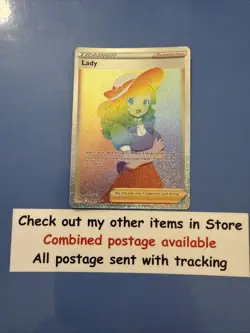 Pokemon TCG Lady Lost Origin 208/196 Secret Rare - Image 1
