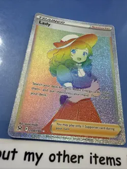 Pokemon TCG Lady Lost Origin 208/196 Secret Rare - Image 2