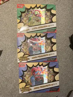 Pokemon Mega Evolution Ascended Heroes Mega ex Box Bundle | New & Sealed x3 - Image 1