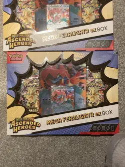 Pokemon Mega Evolution Ascended Heroes Mega ex Box Bundle | New & Sealed x3 - Image 4