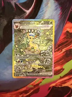 Pokemon Leafeon ex 144/131 SV Prismatic Evolutions Stage 1 270 HP Holo DR - Image 1
