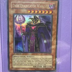 Yugioh! - Dark Eradicator Warlock SD6-EN001 - Ultra Rare - 1st Edition - Image 1