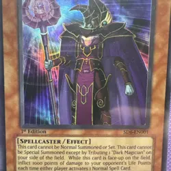 Yugioh! - Dark Eradicator Warlock SD6-EN001 - Ultra Rare - 1st Edition - Image 5
