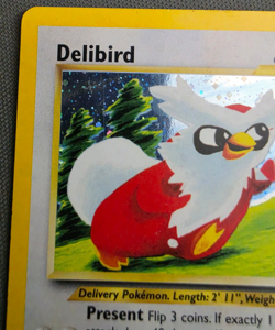 Pokemon TCG Delibird 5/64 - Holo Rare - Neo Revelation - Unlimited - NM/LP - Image 5