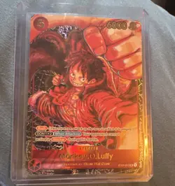 Bandai One Piece Monkey D. Luffy ST01-012 Super Rare Alt Art Foil EN 6000 - Image 1