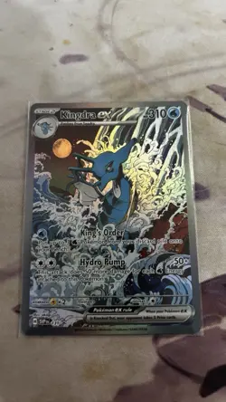 Kingdra EX SVP 131 Shrouded Fable Black Star Promo Pokemon TCG Card - Image 1